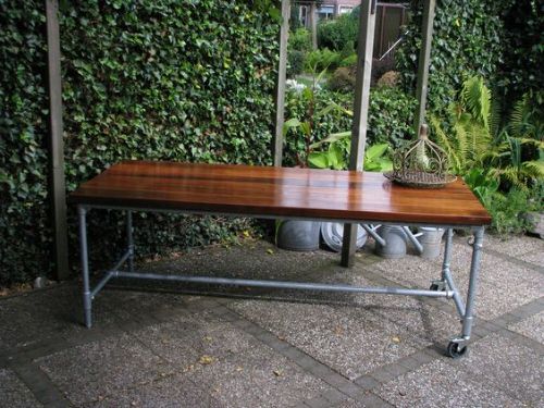 Industrial Garden Ideas from Used Items 2