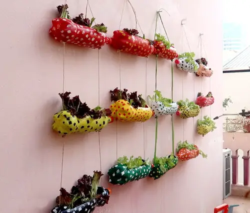 DIY Vertical Bottle Gardens 22