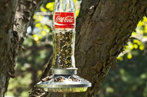 Coca Cola Bird Feeder