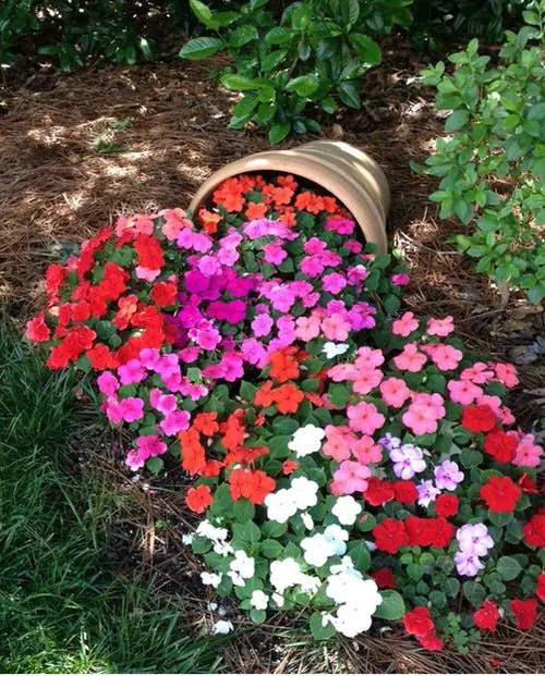 Spilled Petunias Flower Pot Ideas Around the Web 10