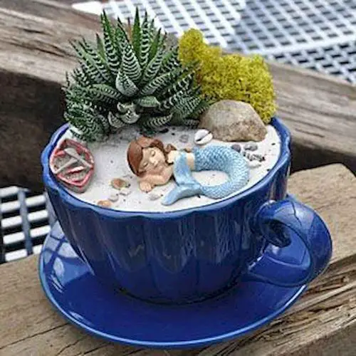 Creative Teacup Planters 26