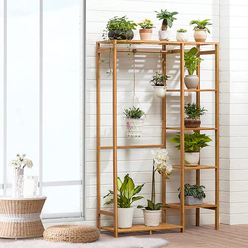 Smart Cloth Rack with Shelves for Pots
