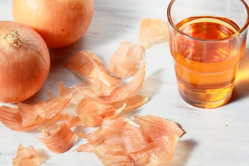 Make an Onion Peel Tea