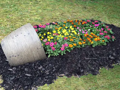 Multicolor Spilled Flowers