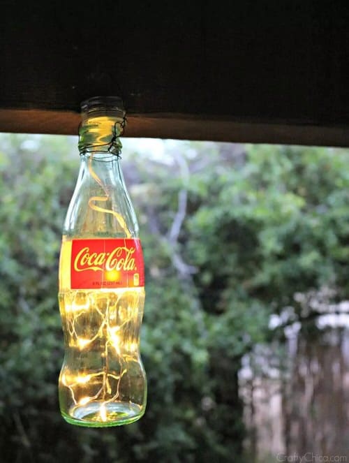 Coke Bottle Luminarias