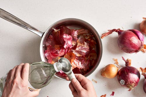 Dye Easter Eggs with Onion Skins