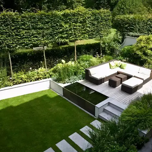 big outdoor patio is all you need for this lavish setup complete