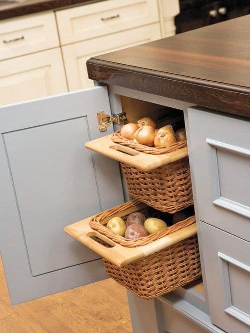 Renovate Drawers with In-built Baskets