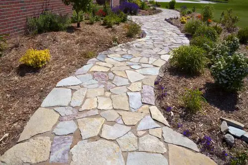 Stone Sidewalk