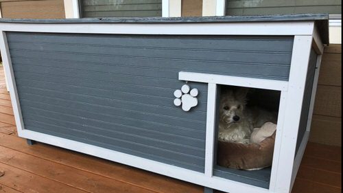 Wooden Dog House