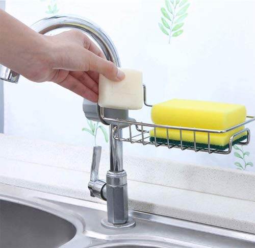 Attach a Sponge Holder to the Kitchen Faucet