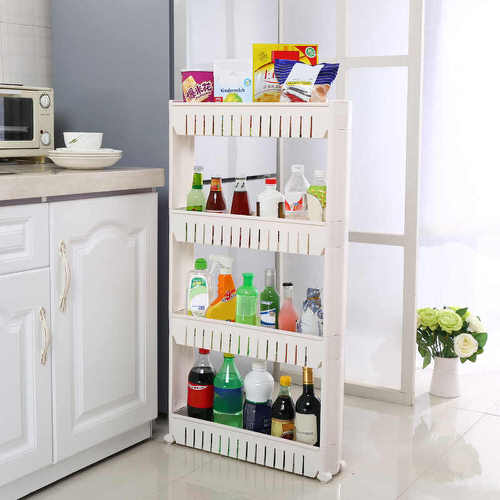 Buy a Thin Storage Rack on Wheels