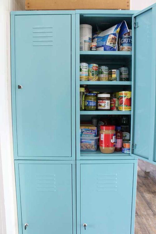 Vintage Locker in New Pantry