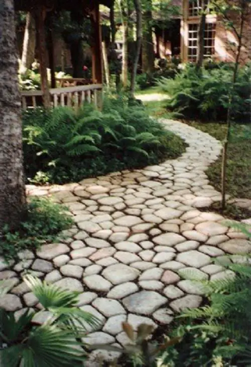Cobblestone Mould Stepping Stone