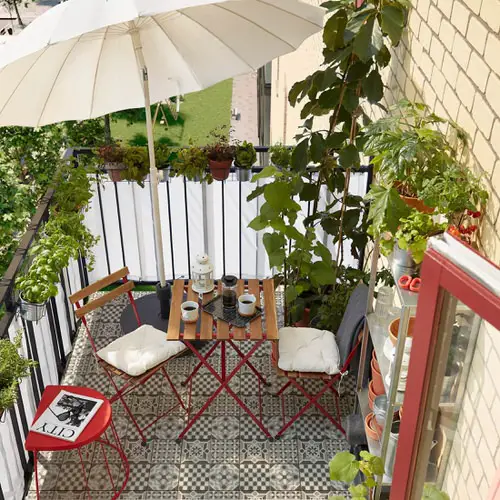 Railing Planters balcony garden