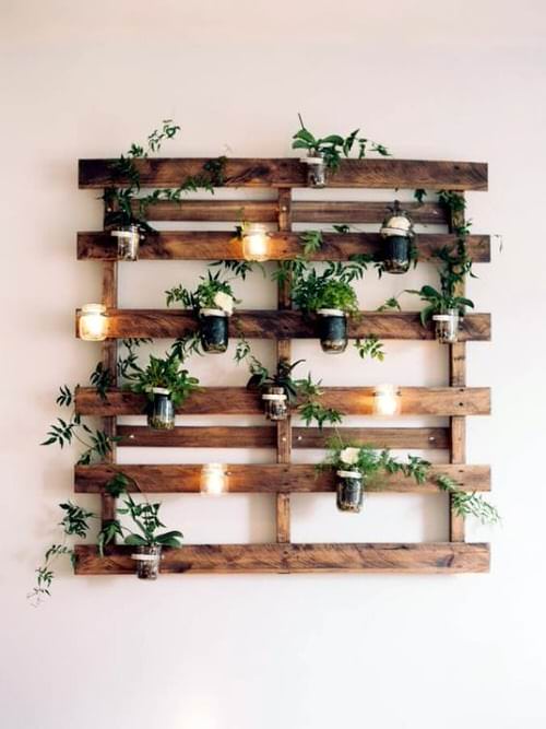 Pallet Wall Planter