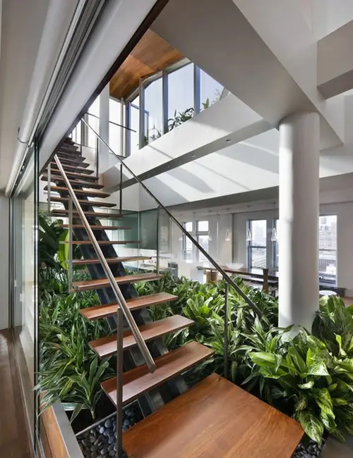 Stair in an Indoor Jungle!