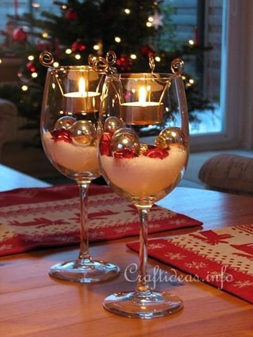 Wine Glass Decoration for the Table