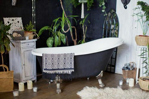 Bathroom Design Ideas with Plants 9