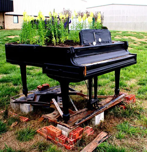 Piano in the Garden