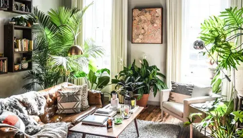 Coffee Spot in Home Ideas with Plants 11