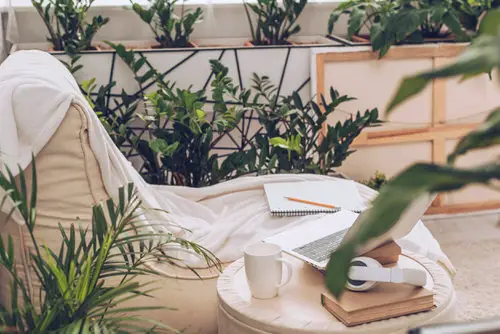 Coffee Spot in Home Ideas with Plants 3