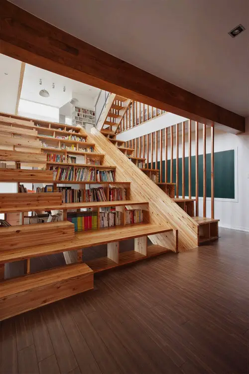 Stairs Cum Book Shelf