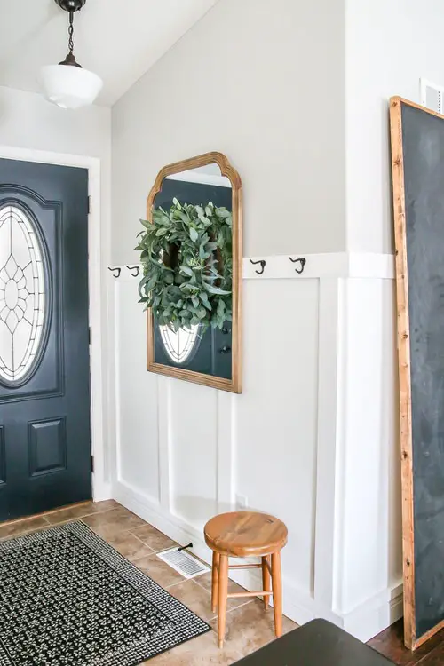 Hanging Plant on a Mirror Frame