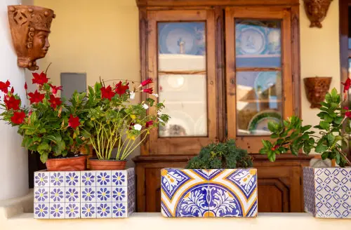 ront Door Planters for Home Entrance 28