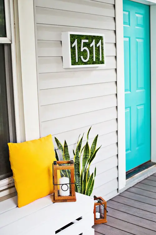 ront Door Planters for Home Entrance 46