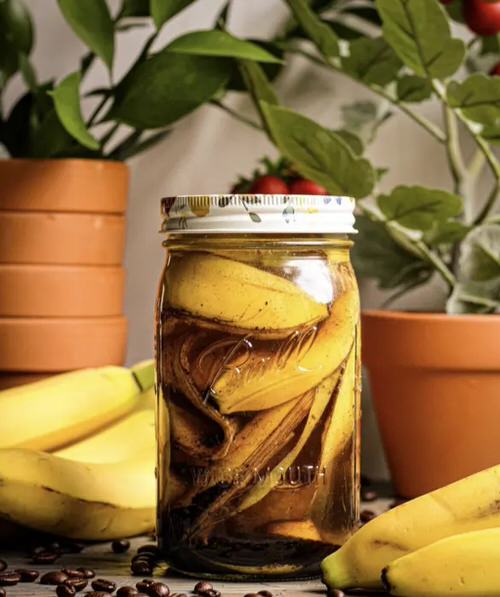 This Banana Peel Tea is Best Quick Fertilizer for Your Plants