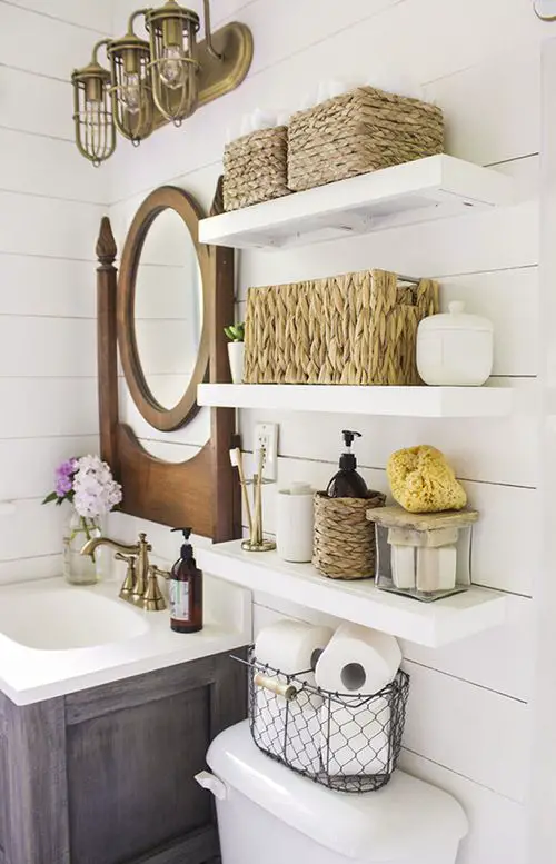 Small Bathroom Organization Ideas 13