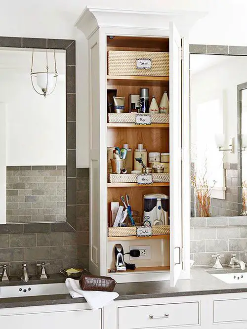 Bathroom Organizer Tips 14