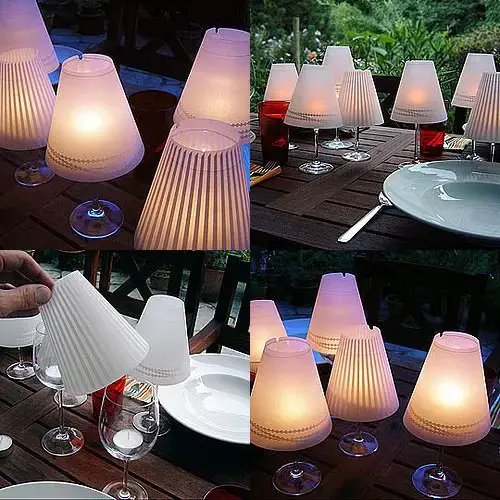 Wine Glasse Lamp Shades