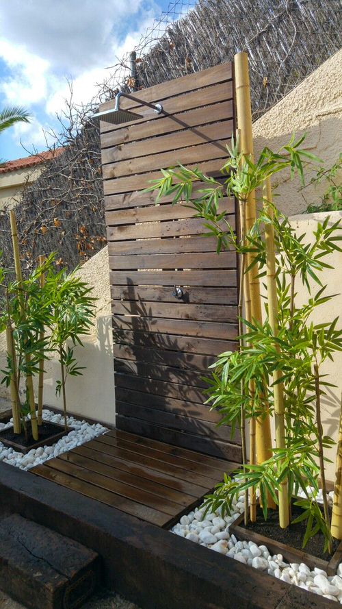 Cool Gardening Trends | Outdoor Shower in Garden
