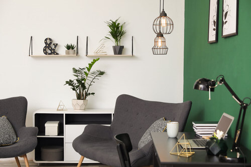 Coffee Spot in Home Ideas with Plants 10