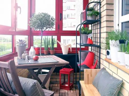 Enclosed Balcony Garden Ideas 9