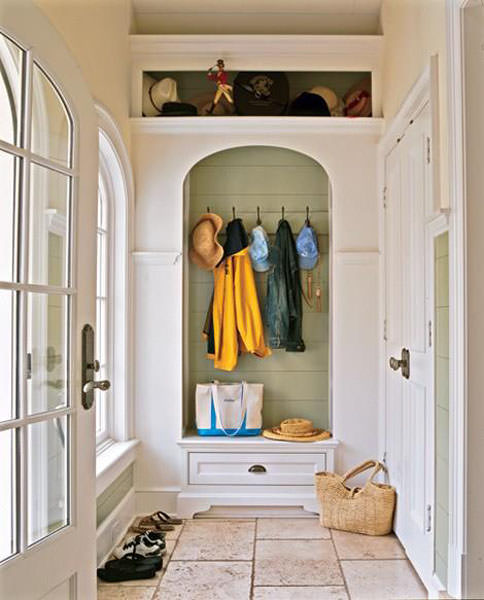 Hidden Closet in a Wall