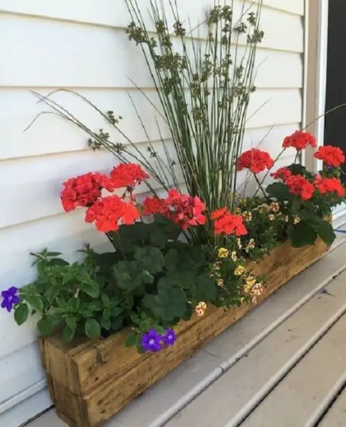 ront Door Planters for Home Entrance 19