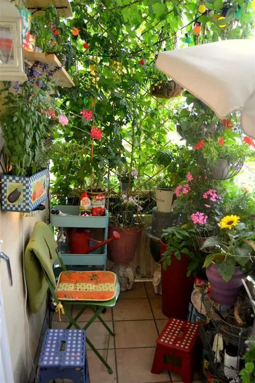 Balcony Garden Ideas for Security and Privacy 19