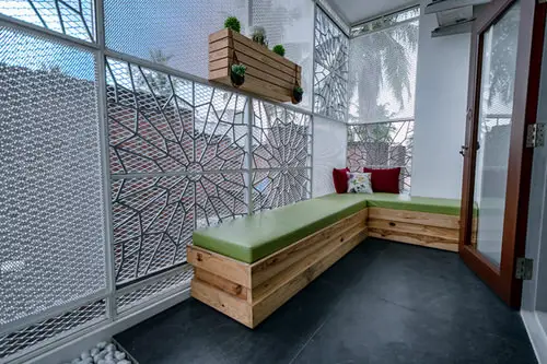 Enclosed Balcony Garden Ideas 8