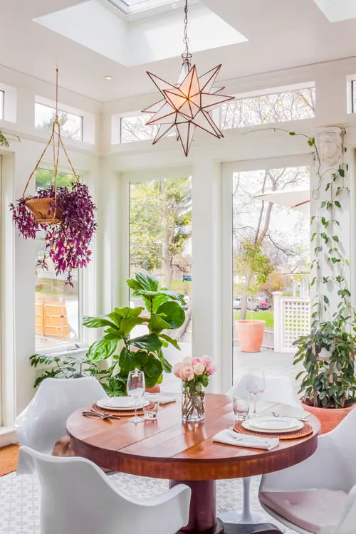 Interior Decor Ideas with Colorful Houseplants 4