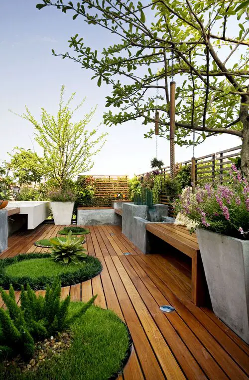DIY Planter with Privacy Screen Ideas 10