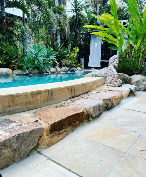 A Rock Pool Landscaping Ideas with Pictures 3