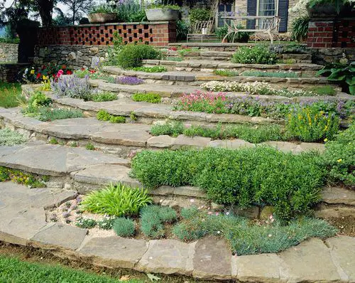 Rocky Stairs in the Entryway