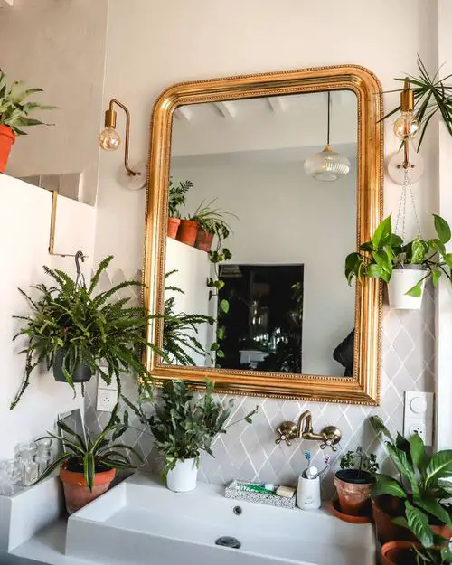 Plants in a Luxury Bathroom 13