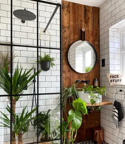 Plants in a Luxury Bathroom 9