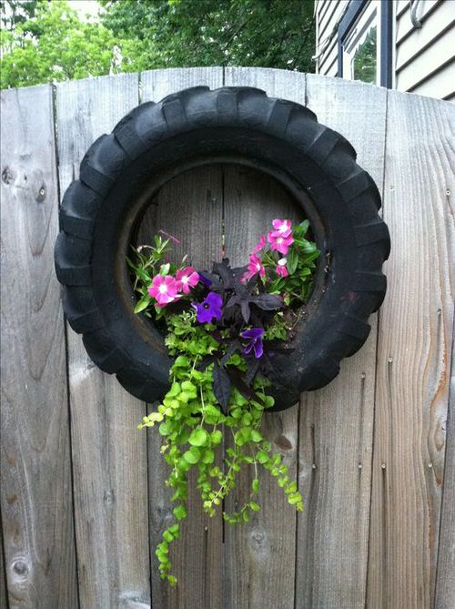 Fence Planters for privacy 30