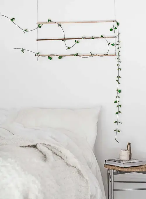 Stylish DIY Ladder and Trellis Ideas 17