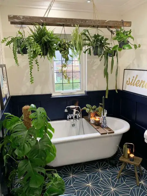  Plants in a Luxury Bathroom 35